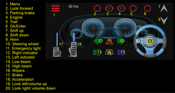 Steering Wheel Emulator(Euro Truck) Captura de tela 3