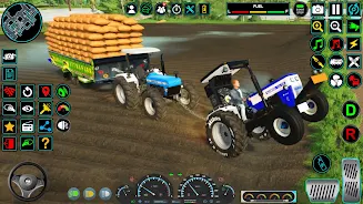 Indian Tractor Game 2023 스크린샷 2