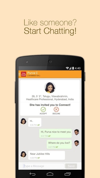 Shaadi.com স্ক্রিনশট 1