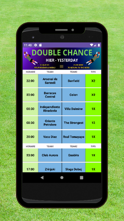 Football Double Chance應用截圖第3張