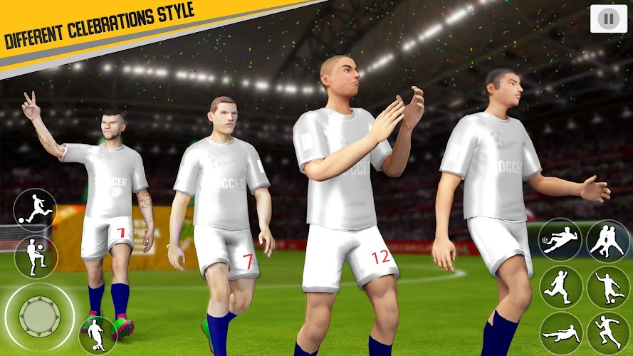 Soccer Hero: Football Game Captura de pantalla 1