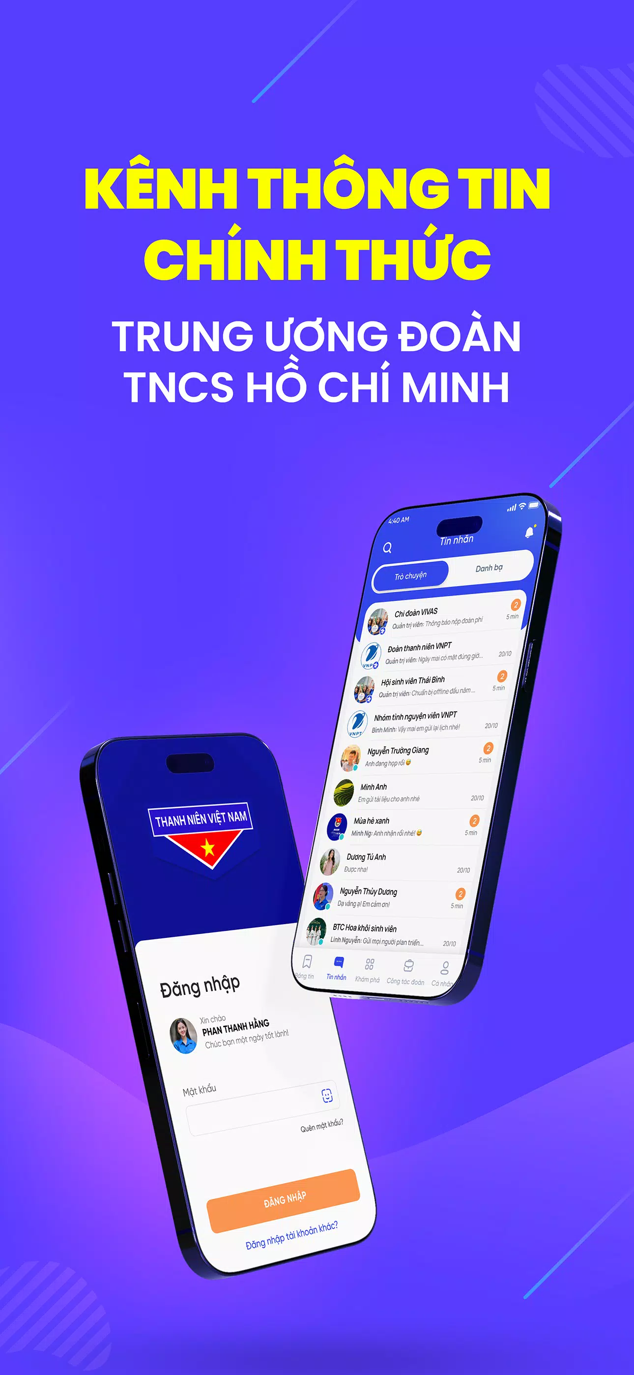 Thanh niên Việt Nam Ảnh chụp màn hình 1