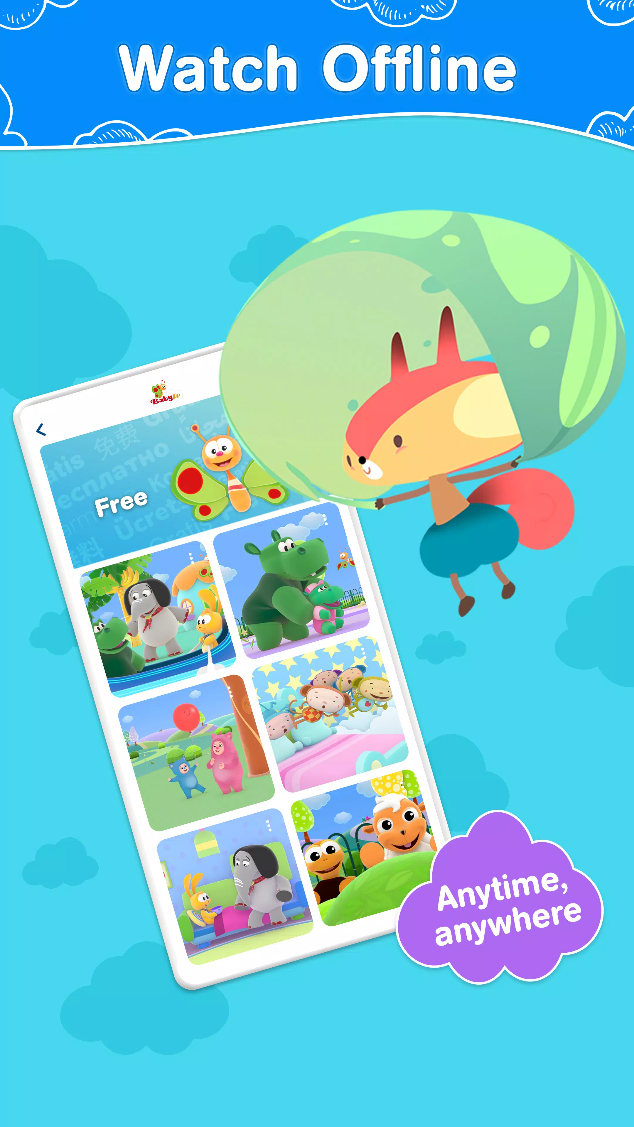 BabyTV - Kids Videos & Songs Ảnh chụp màn hình 4
