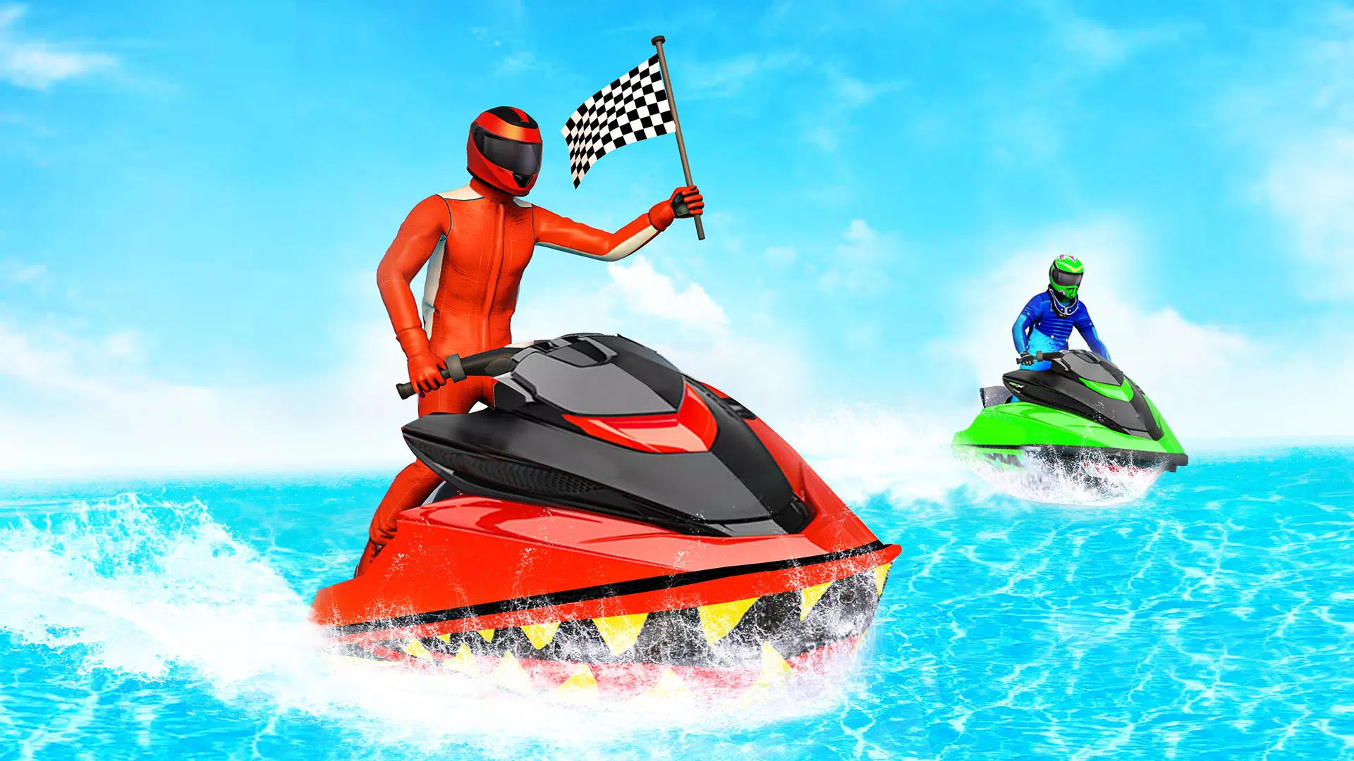 Jet Ski Games Boat Racing Game 스크린샷 1