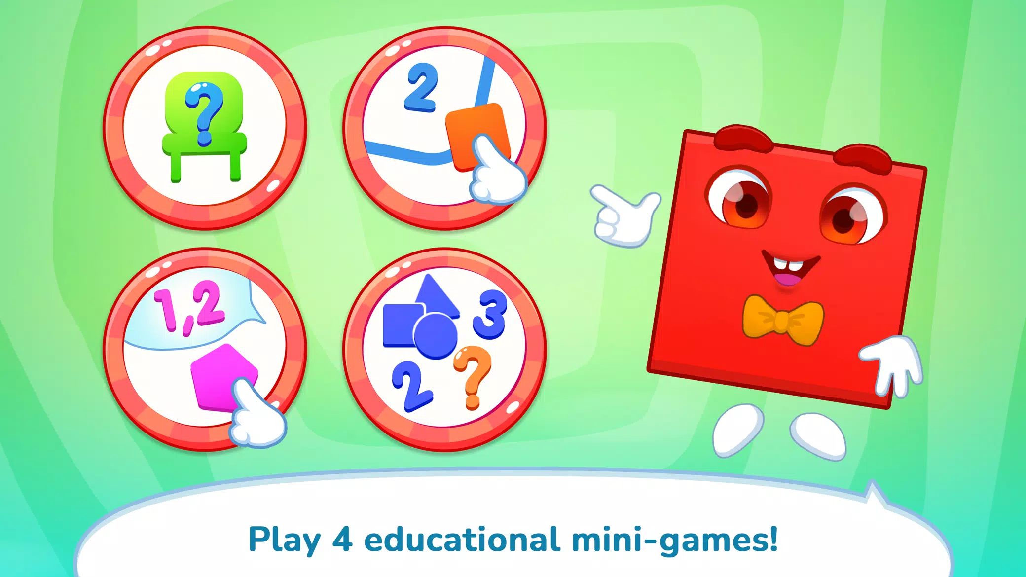 Numbers & Shapes Learning Game ဖန်သားပြင်ဓာတ်ပုံ 2