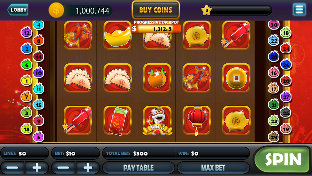 Golden Epic Fortune Slots Captura de tela 1