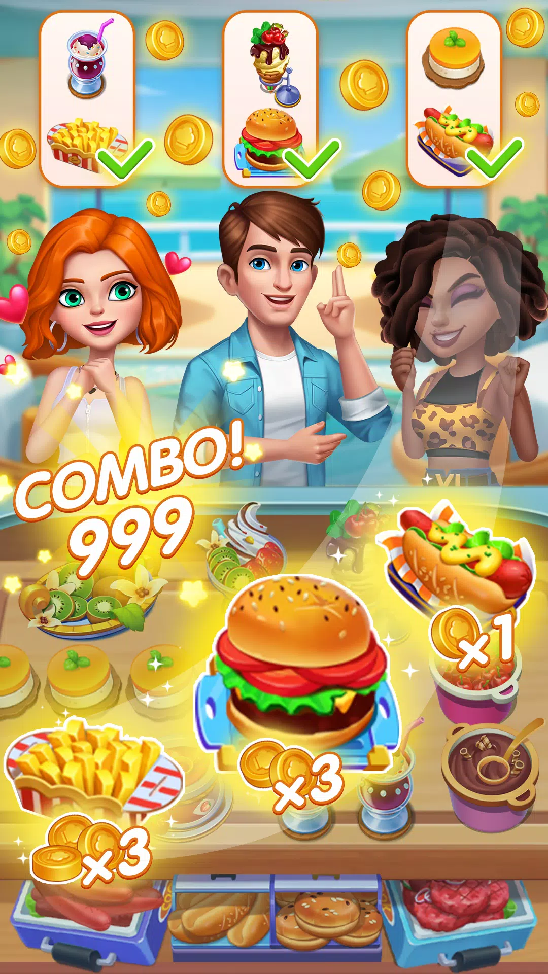 Cooking World® Restaurant Game ဖန်သားပြင်ဓာတ်ပုံ 4