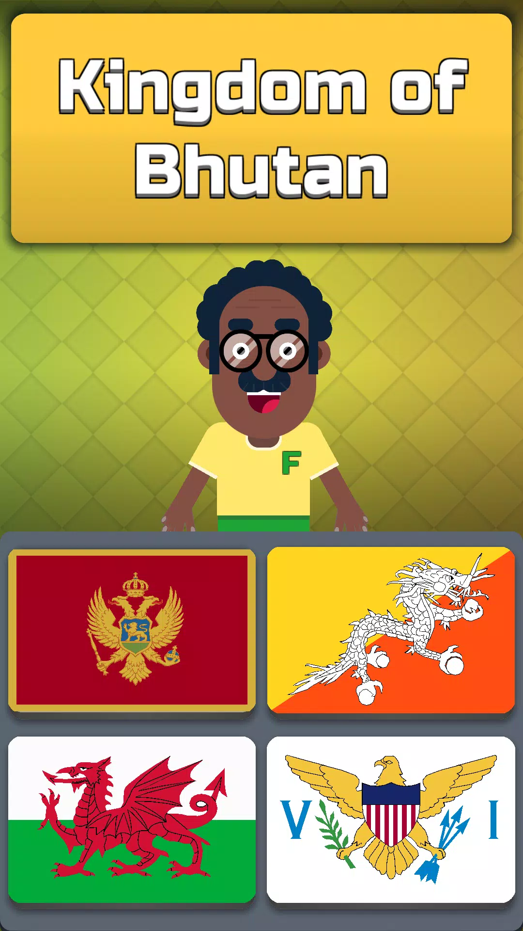 Geography: Flags Quiz Game Ảnh chụp màn hình 3