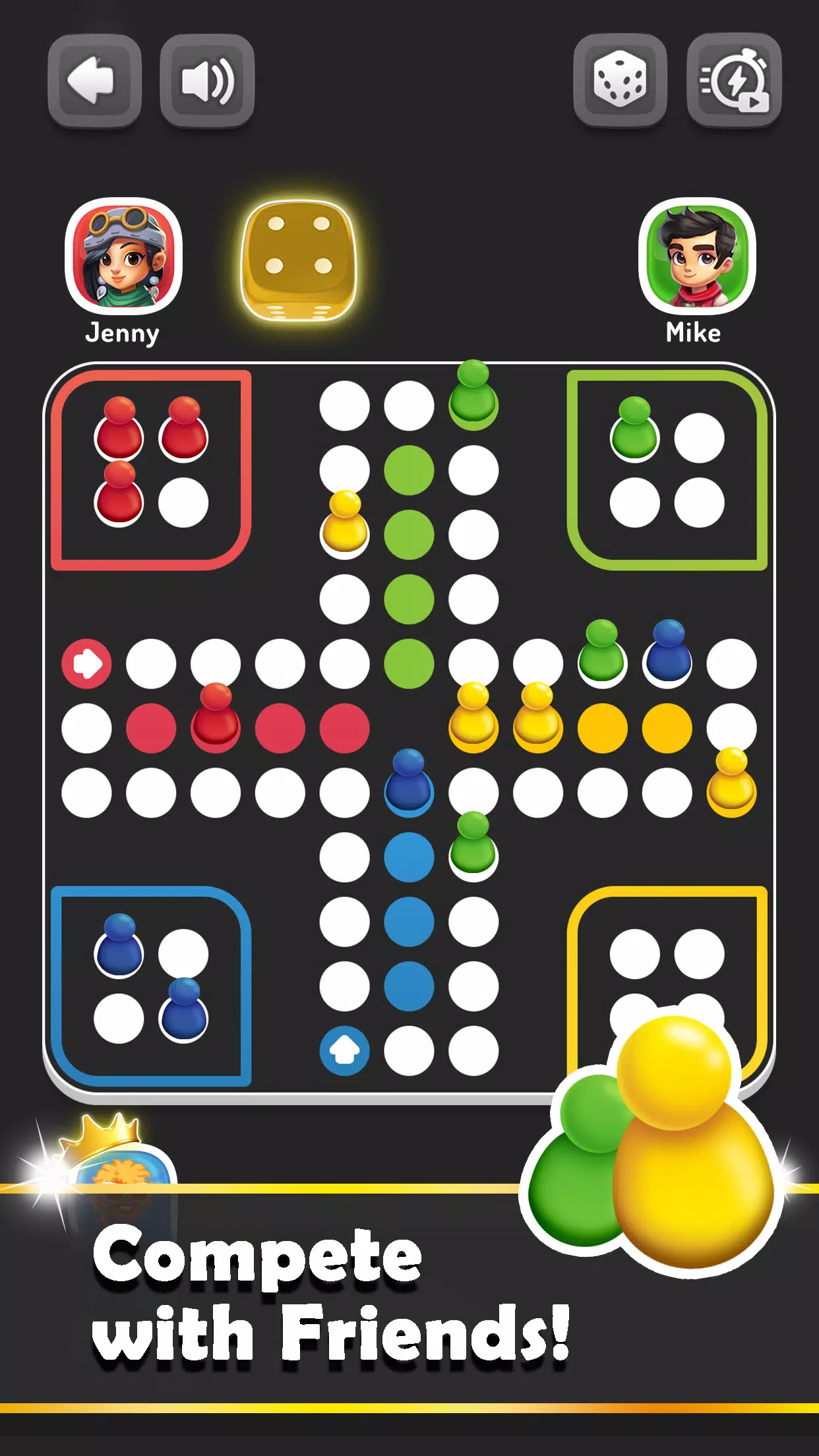 Ludo Trouble应用截图第1张