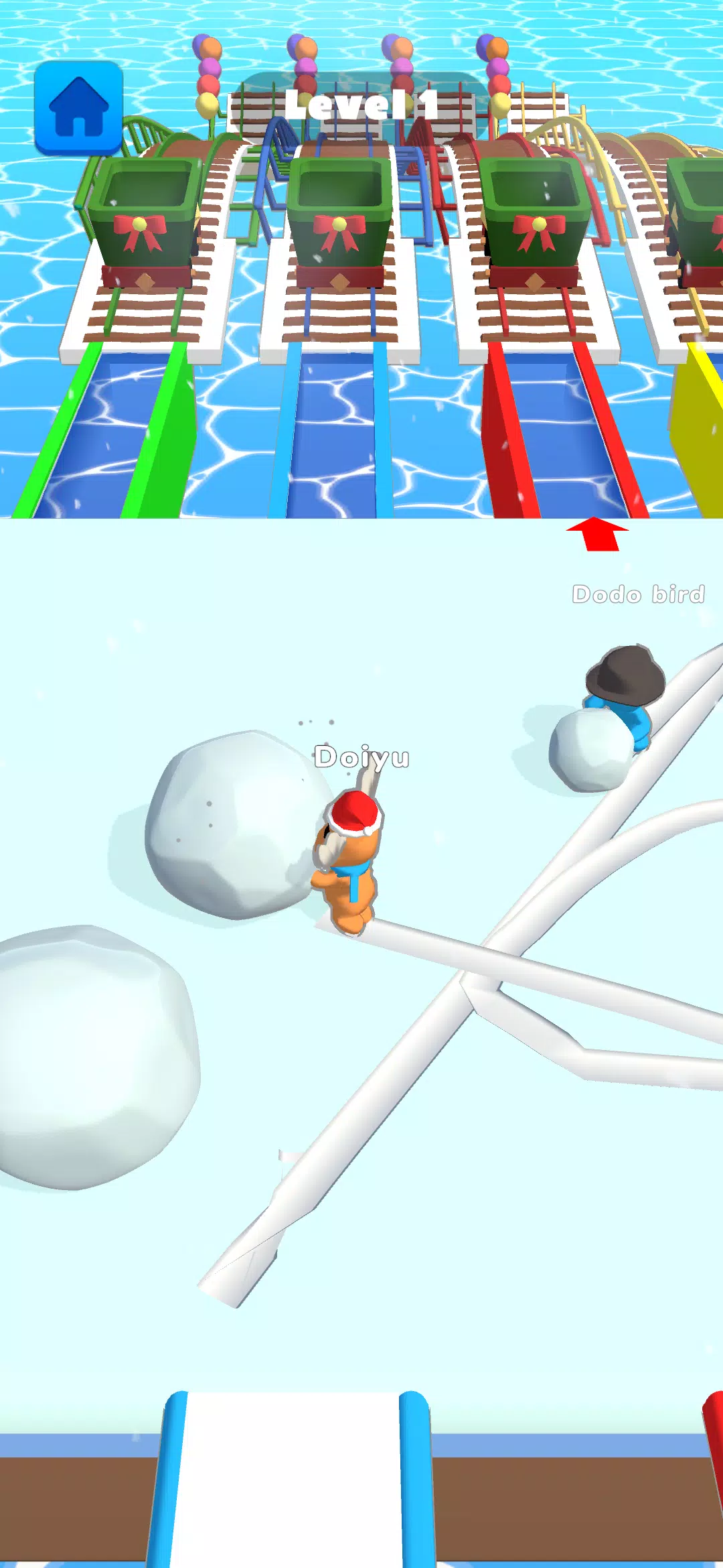 Ice Runner Battle: Snow Race স্ক্রিনশট 2