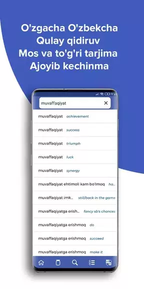 Wisdom EnglishUzbek dictionary Ảnh chụp màn hình 4