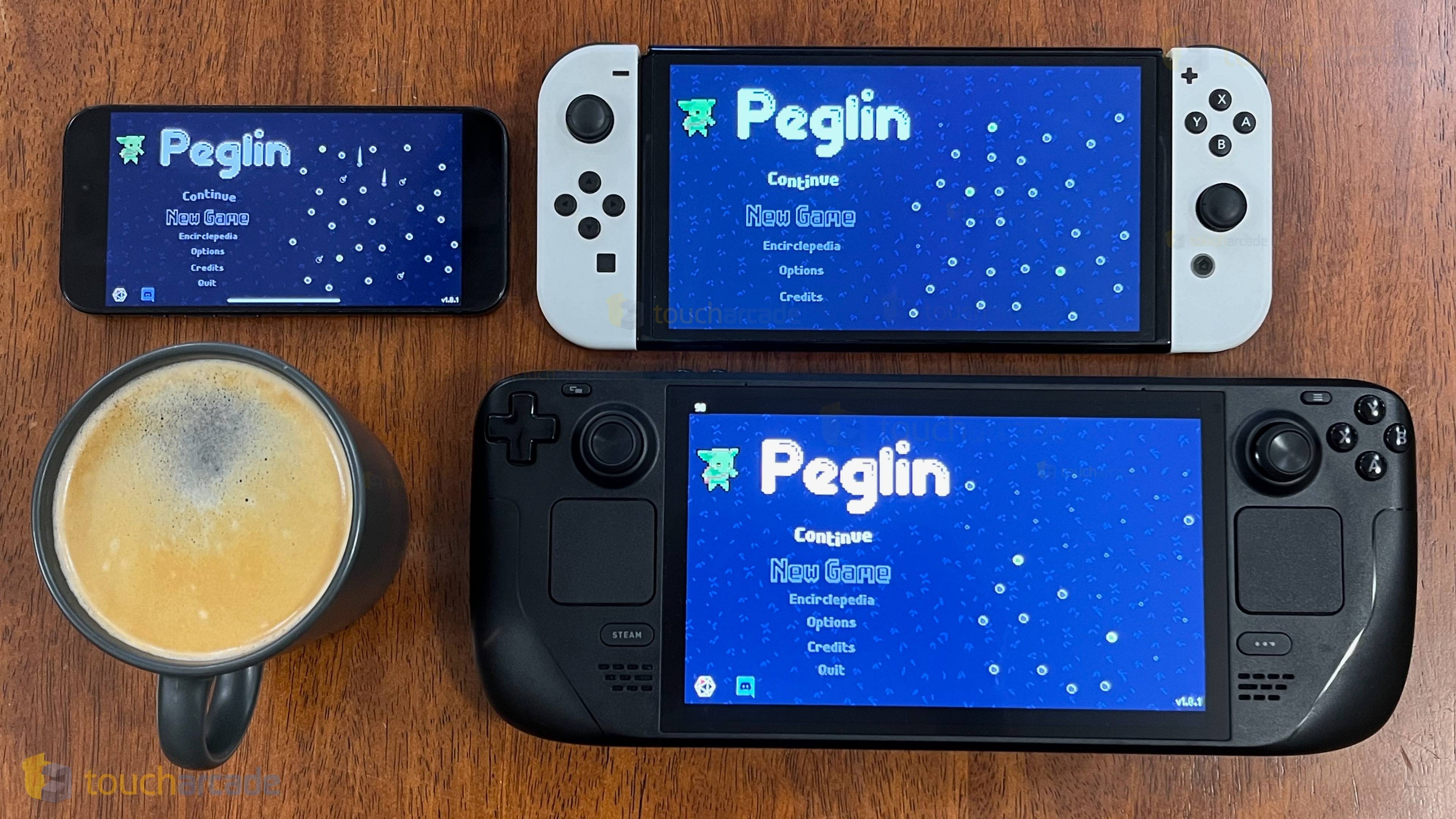 巨大的“ Peglin” 1.0更新现已在iOS，Android和STEAM上进行，昨天开车发布之后的蒸汽