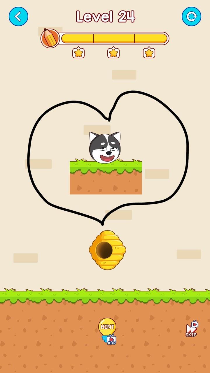 Husky Rescue: Save Dog Puzzle Captura de pantalla 3