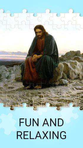 God Jesus Christ jigsaw puzzle Captura de pantalla 3