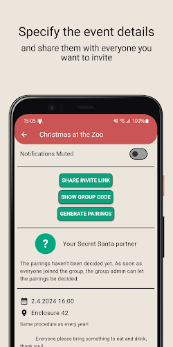 Aide Père Noël Secret App Capture d'écran 1