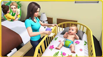 Mother Life Simulator 3D ဖန်သားပြင်ဓာတ်ပုံ 2