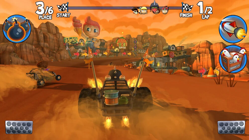 Beach Buggy Racing 2 Mod Capture d'écran 1