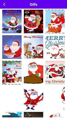 Santa Claus Gift GIF Sticker Captura de tela 3