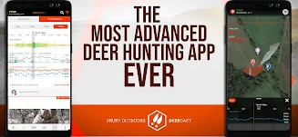 DeerCast: Weather, Maps, Track Скриншот 1