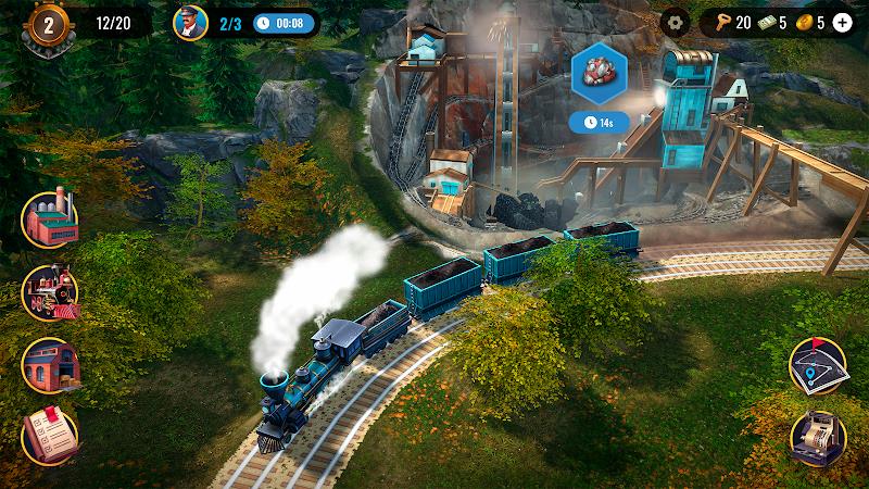 Railroad Empire: Train Game Tangkapan skrin 4