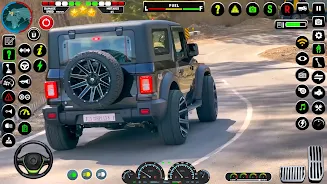 Offroad Jeep Driving:Jeep Game 스크린샷 1