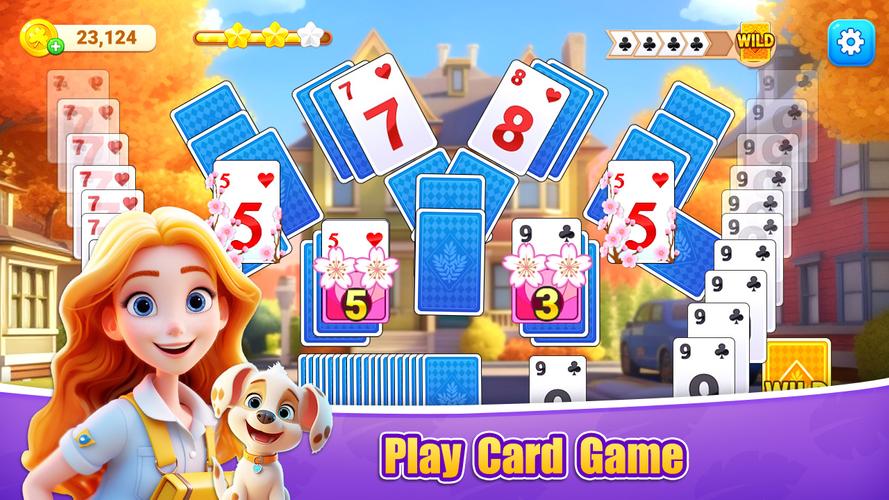 Fish Solitaire™ TriPeaks Captura de tela 2