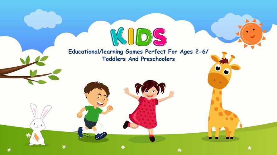 Kids Preschool Learning Games Schermafbeelding 1