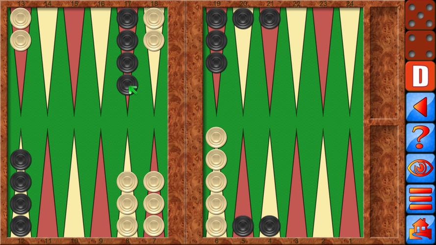 Backgammon V+ スクリーンショット 1