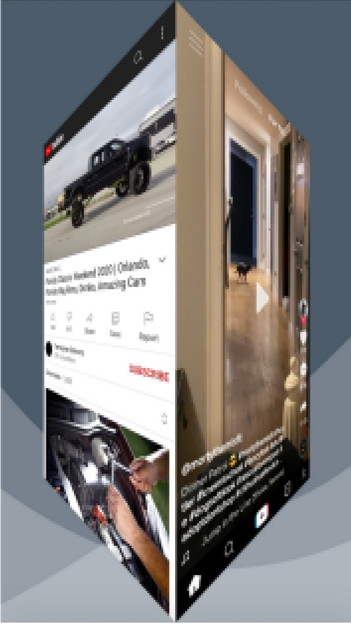 Social Networks 3D Media Cube Screenshot 2