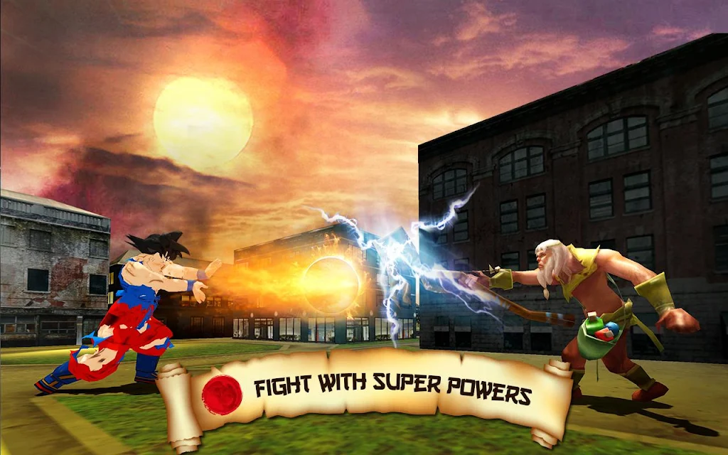 Super Goku Hero Xenoverse Saiyan Battle ဖန်သားပြင်ဓာတ်ပုံ 1