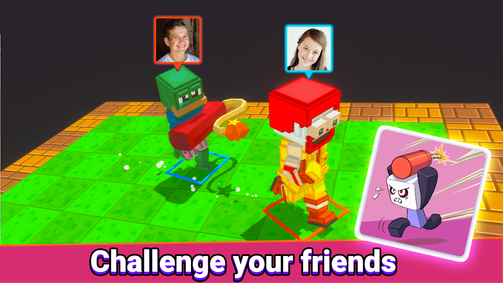2 Player Games: Block Party Captura de tela 3