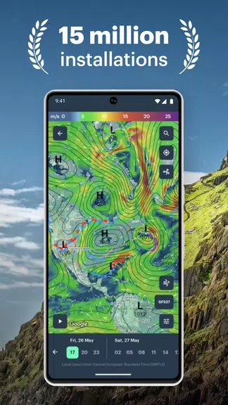 Windy.app - Enhanced forecast ဖန်သားပြင်ဓာတ်ပုံ 1
