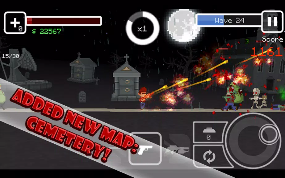 Undead Pixels: Zombie Invasion Captura de pantalla 1
