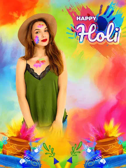 Schermata Happy Holi Video Maker 2