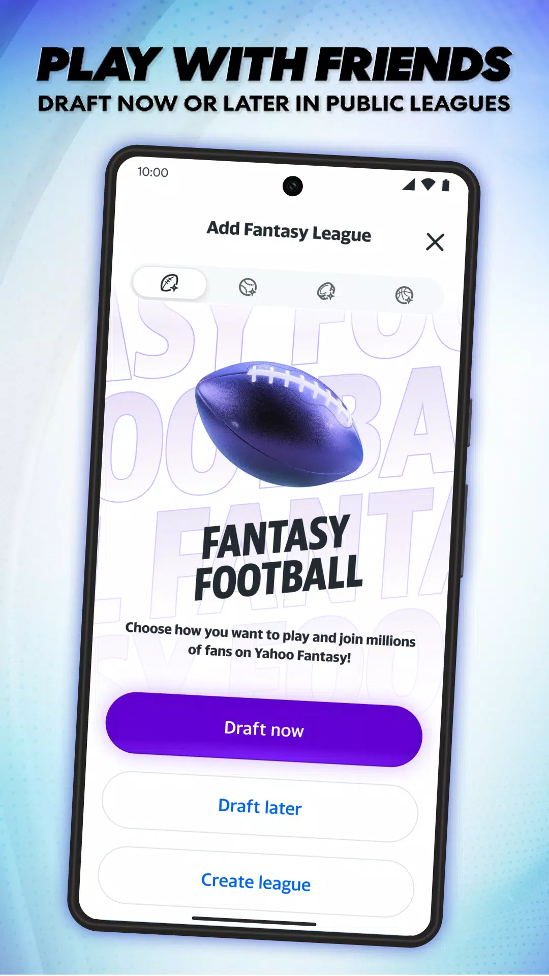 Yahoo Fantasy ဖန်သားပြင်ဓာတ်ပုံ 2