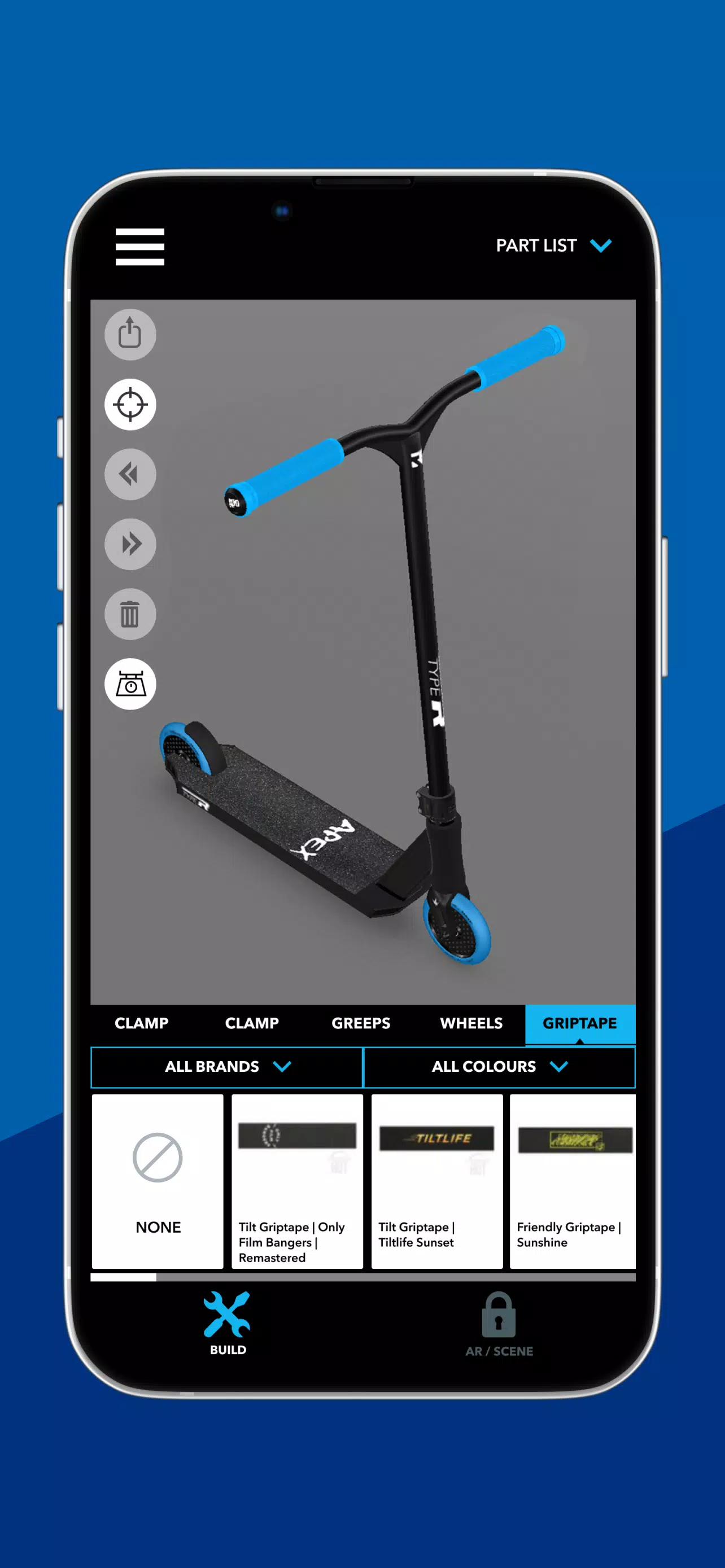 Scooter 3D custom builder Ảnh chụp màn hình 3