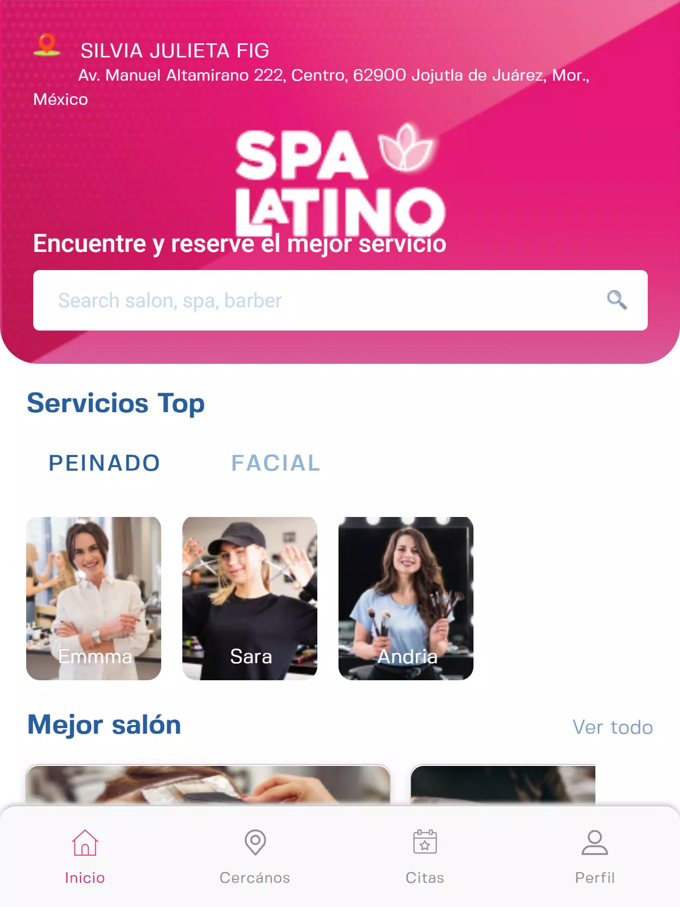 SPA Latino ဖန်သားပြင်ဓာတ်ပုံ 3