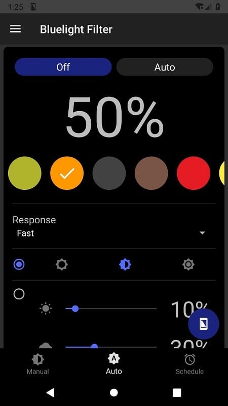 Bluelight Filter for Eye Care Schermafbeelding 3