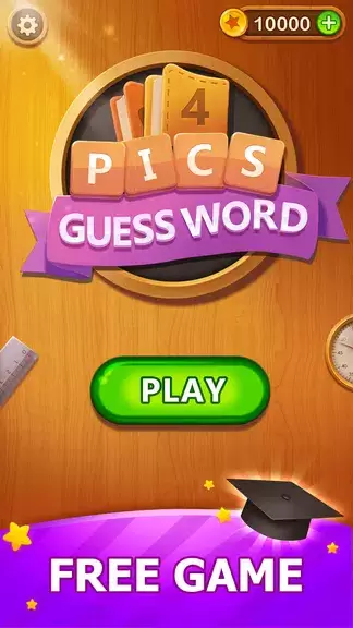 4 Pics Guess Word -Puzzle Game Captura de tela 4