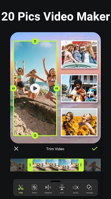 Photo Collage Maker&Grid Video Скриншот 2