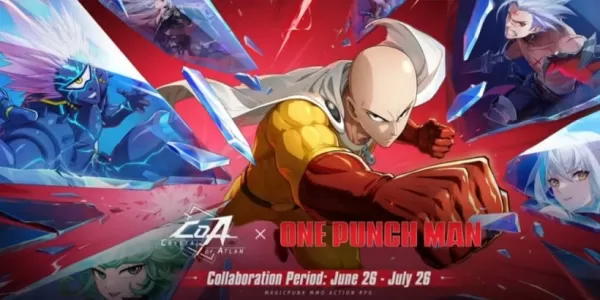 Crystal of Atlan Confirms One-Punch Man Crossover This Month