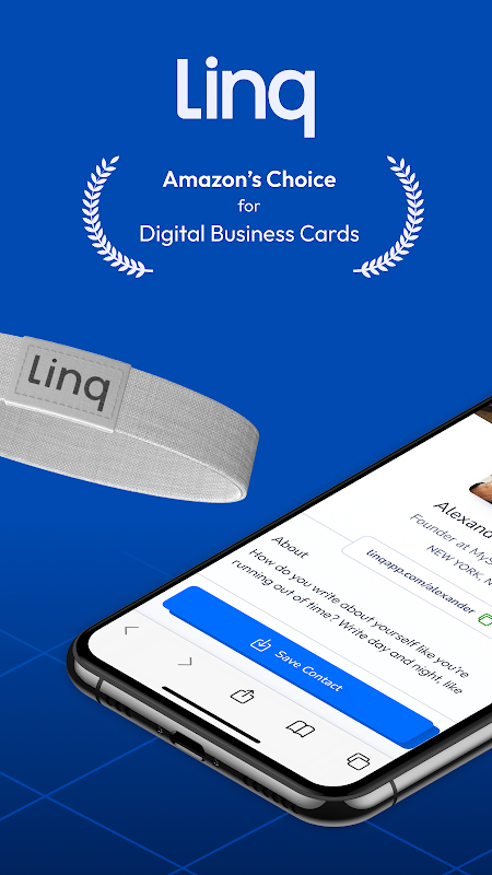 Linq - Digital Business Card Captura de pantalla 2