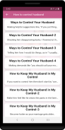 Schermata How to control husband 2