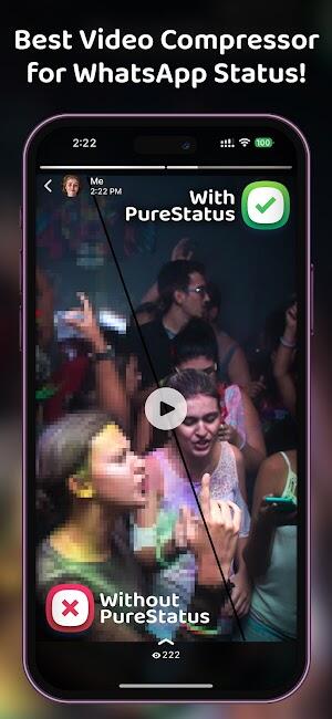 Pure Status mod apk premium desbloqueado