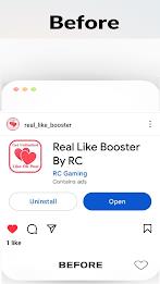 Schermata RC Real Like Follower Booster 1