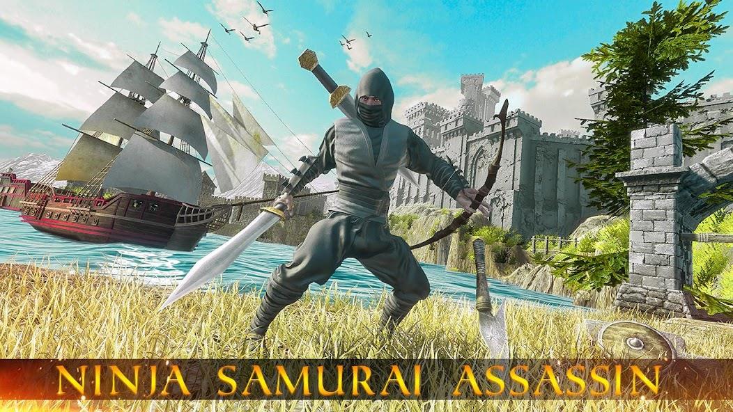 Ninja Samurai Assassin Hunter Mod Capture d'écran 3