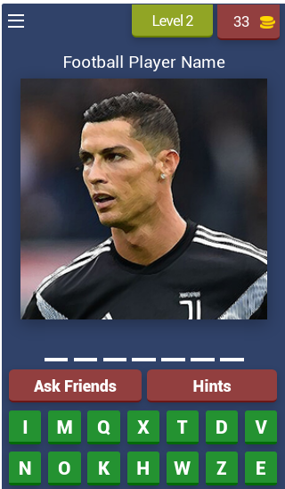 Football Player Quiz Screenshot 3