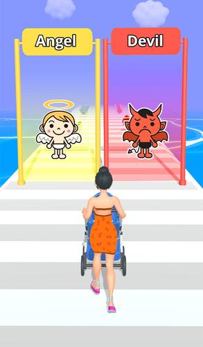 Mama's Run: Bad or Good Mom Captura de pantalla 1