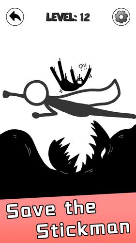 Save Stickman: Brain Draw Line应用截图第1张