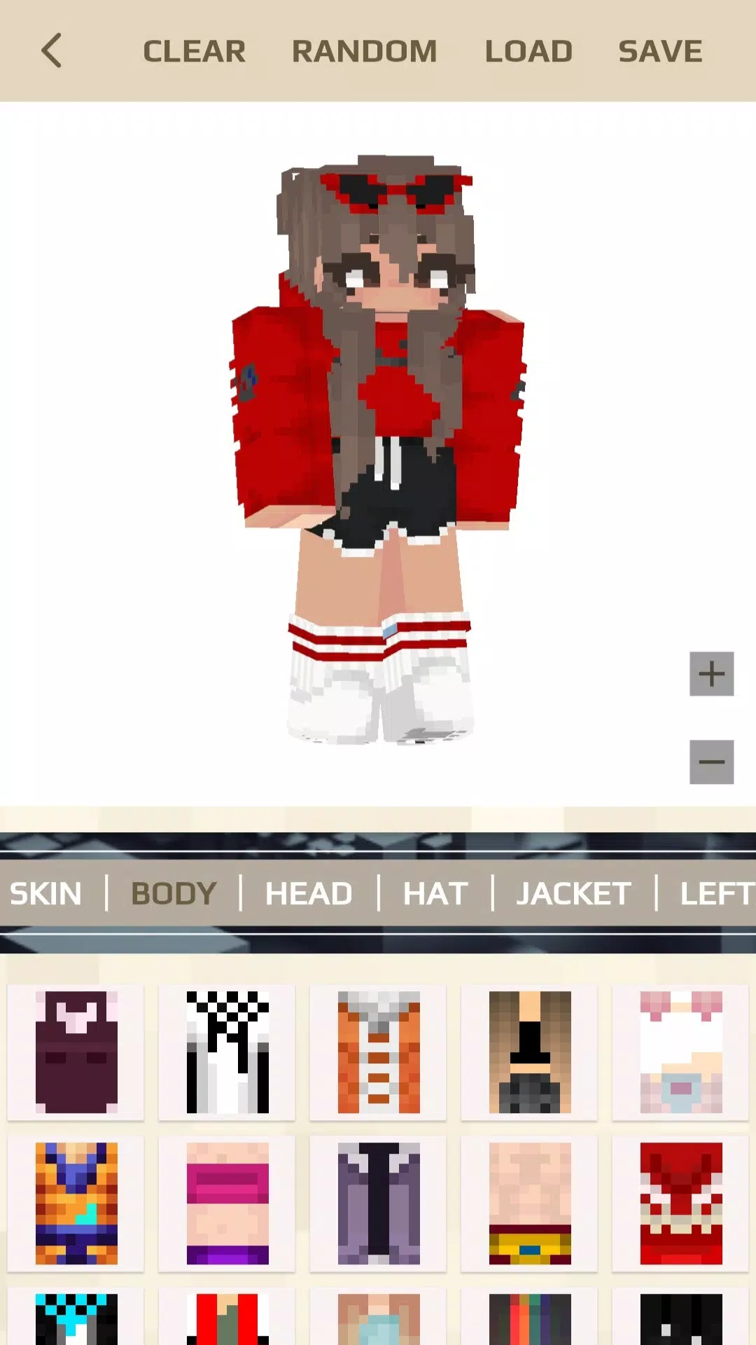 MC Skin Editor for Minecraft ภาพหน้าจอ 4